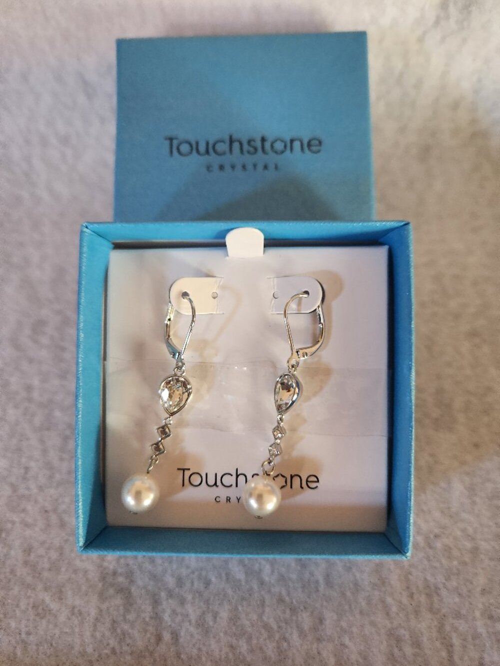 Touchstone Crystal "Well Balanced Earrings"